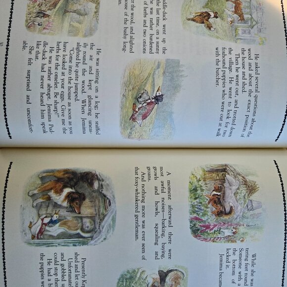 3/$35🌼 Vintage 1980s The Giant Treasury of Beatrix Potter Hardcover - Picture 7 of 7